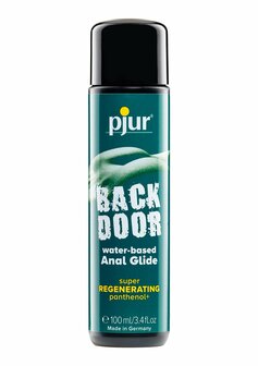 Pjur Backdoor Panthenol - Anaal Glijmiddel en Massagegel op Waterbasis met Panthenol - 100 ml