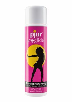 Pjur My Glide - Stimulerend Glijmiddel en Massagegel voor Vrouwen - 100 ml