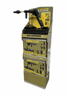 FT GUNNER - 3-In-1 Fuck Machine - Corrugated Display