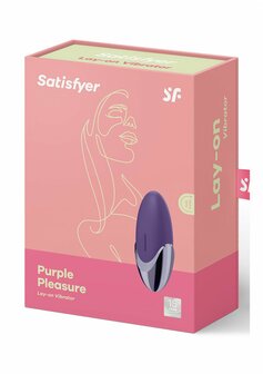 Purple Pleasure - Lay-on Vibrator