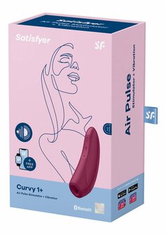 Curvy 1+ - Air Pulse Stimulator + Vibration