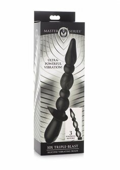 Triple-Blast - Silicone Vibrating Beads