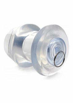 Ass Bung - Doorzichtige Holle Anale Dilatator met Plug - Groot