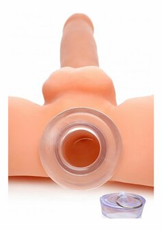 Ass Bung - Doorzichtige Holle Anale Dilatator met Plug - Groot