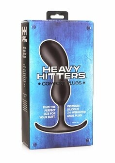 Premium Silicone Weighted Prostate Plug - Large
