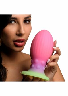 Xeno Egg - Glow in the Dark - Silicone Egg - XL - Pink