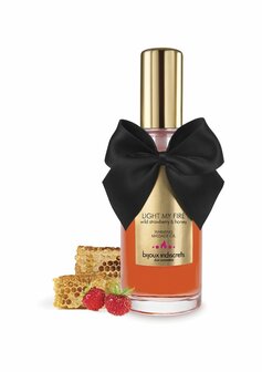 Light My Fire - Verwarmende Massageolie Wilde Aardbei &amp; Honing - Wilde Aarbei &amp; Honing - 100 ml
