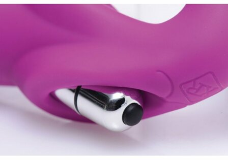 Evoke Vibrating Strapless Silicone Strap On Dildo