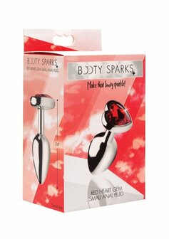Red Heart Gem - Butt Plug - Klein