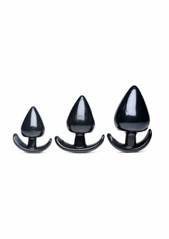 Triple Spades - 3 Delige Anaal Plug Set