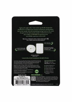 Glow Helping Head - Masturbator - Frost / Green Glow