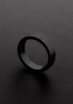 Gouden Geribbelde C-Ring - 10x40 mm