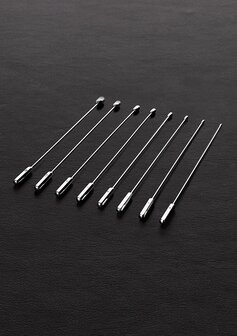Rosebud Urethral Sounds - 8 Stuks