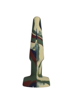 Groovy - Silicone Anal Plug - 4&quot; / 10 cm - Camouflage