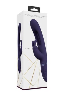 Mika -  Triple Rabbit with G-Spot Flapping - Purple