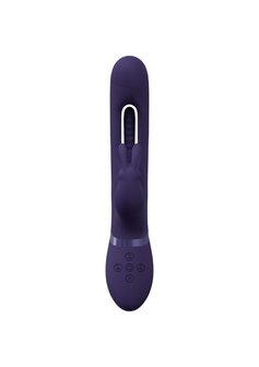 Mika -  Triple Rabbit with G-Spot Flapping - Purple