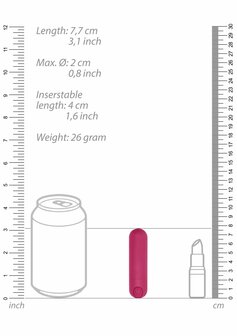 Oplaadbare Bullet met 10 Snelheden