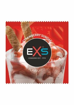 EXS Strawberry - Condooms - 100 Stuks