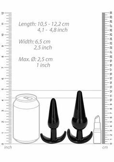 Nr.80 - 4-Delige Butt Plug Set