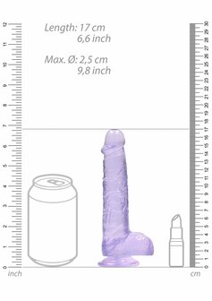 Realistische Dildo met Ballen - 15 cm