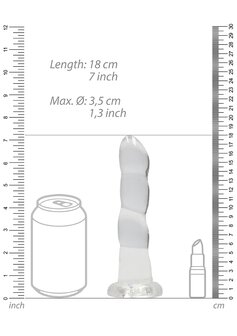 Niet-Realistische Dildo met Zuignap - 17 cm