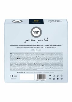 Pure Feel - Kondooms 53 mm - 36 pack