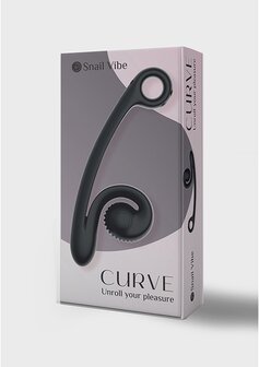 Snail Vibe - Curve Vibrator - Black