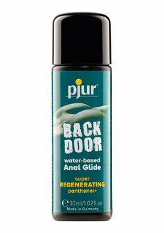 Pjur Backdoor Panthenol - Anaal Glijmiddel en Massagegel op Waterbasis met Panthenol - 30 ml