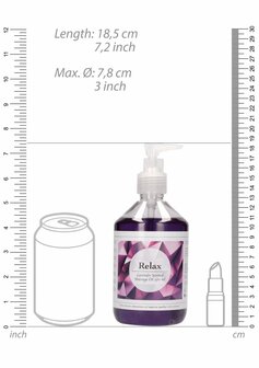 Relax - Massage Olie Lavendel - 500 ml