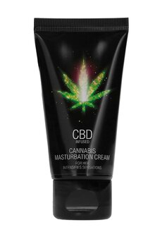 CBD Cannabis Masturbatie Cr&egrave;me voor Haar - 50 ml