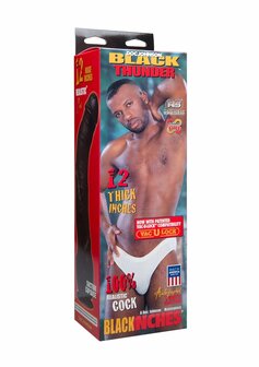 Black Thunder - Realistische Dildo - 30 cm