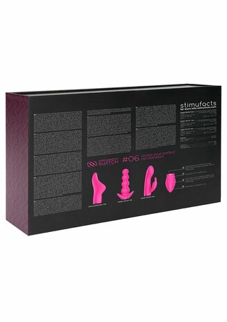 Pleasure Kit #6 - Vibrator met Verschillende Opzet Stukken