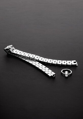 Horlogeband Halsband met Slot - 43 cm