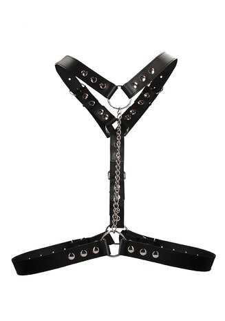 Twisted Bit Leren Harnas One Size