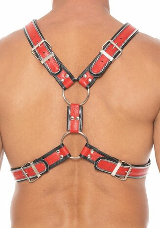 Echt Leren Z Series Schots Harnas - S/M S/M