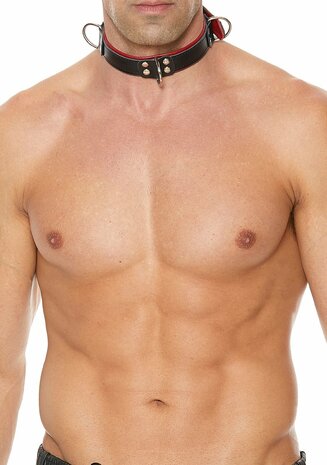 Leren Bondage Halsband One Size
