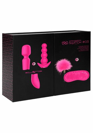 Pleasure Kit #3 - Vibrator met Verschillende Opzet Stukken