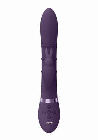Stimulating Rings, Vibrating G-Spot Rabbit - Purple