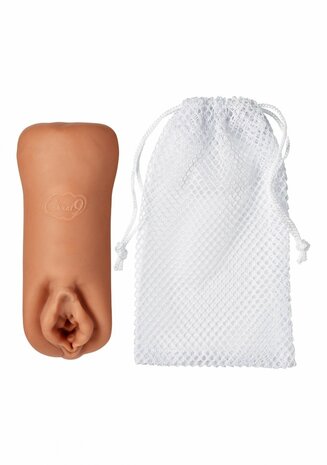 Persoonlijke Beaded Masturbator met Dubbele Uiteindes