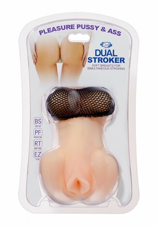 Pleasure Vagina & Borsten Realistische Hand Masturbator