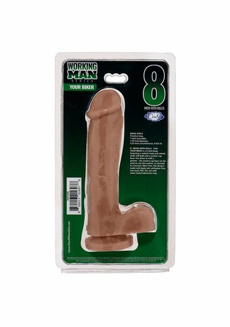 Working Man - Jouw Biker Dildo - 20 cm