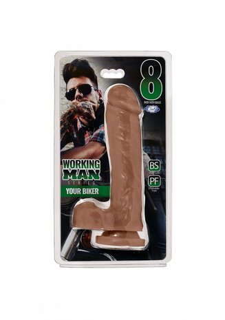 Working Man - Jouw Biker Dildo - 20 cm