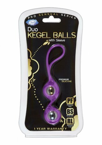 Duo Kegel Ballen Met Sleeve