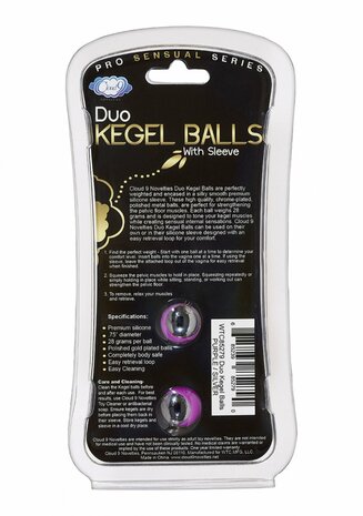 Duo Kegel Ballen Met Sleeve