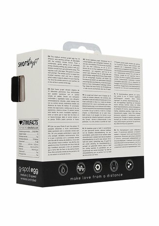 Draadloos Vibrerend G-Spot-Ei