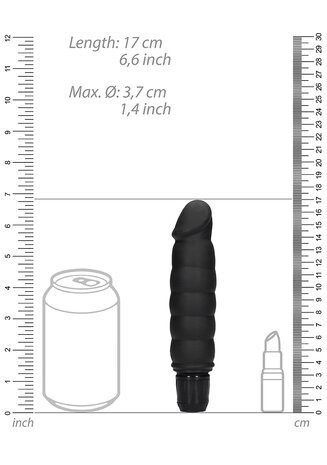 Geribbelde Multispeed Vibrator