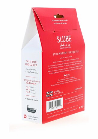 Strawberry Daiquiri - 3 in 1 Massagegel, Badolie en Glijmiddel - 2 x 250 gr