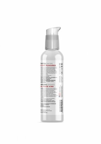 4 In 1 Glijmiddel met Straw-Kiwi Pleasures Smaak - 118 ml