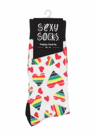 Happy Hearts Sokken - 36-41