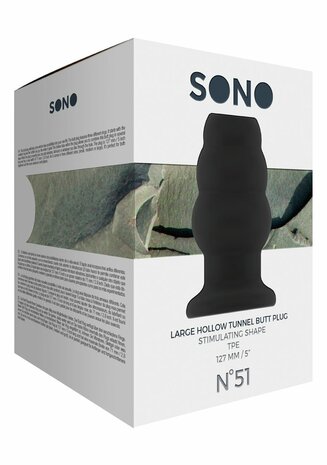 Nr.51 - Holle Tunnel Buttplug - Groot